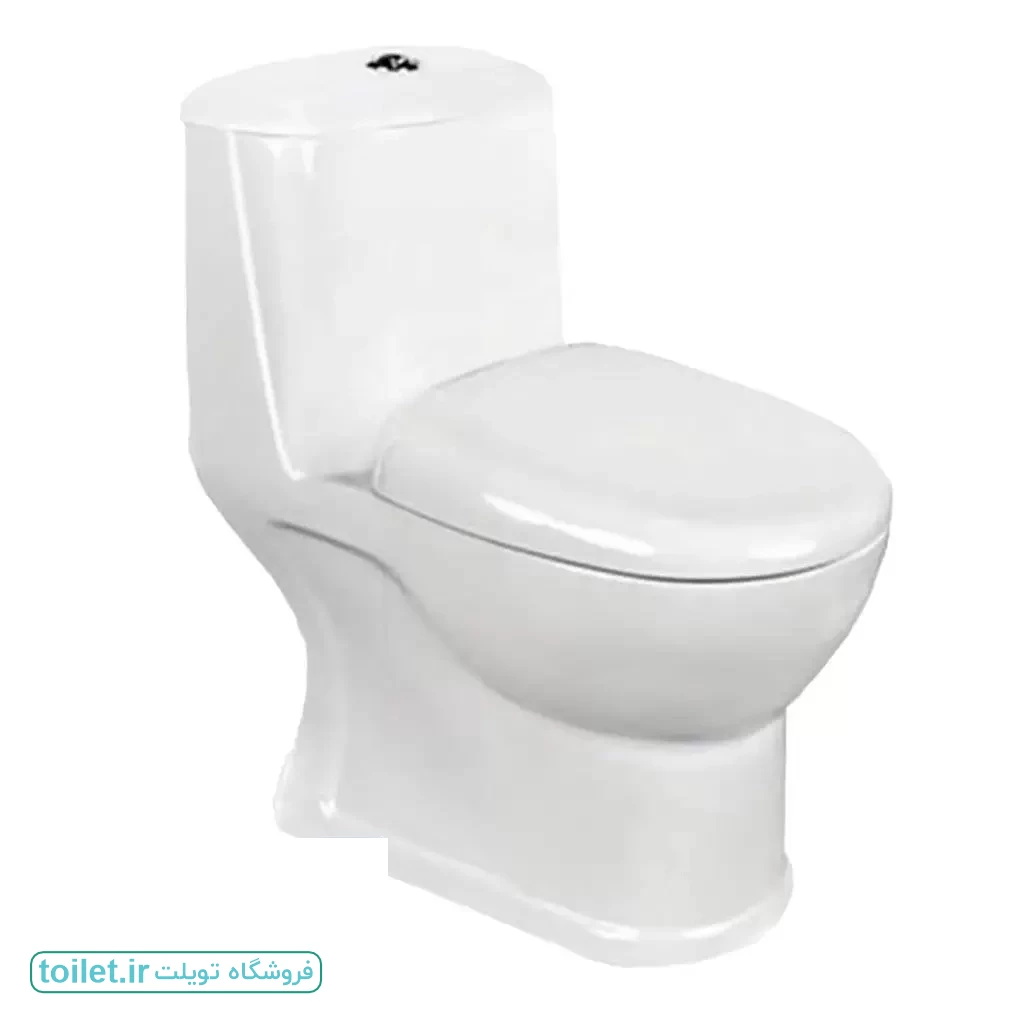 توالت فرنگی مروارید مدل ورونا 61 بیده دار           